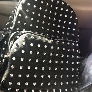 Mini studded backpack